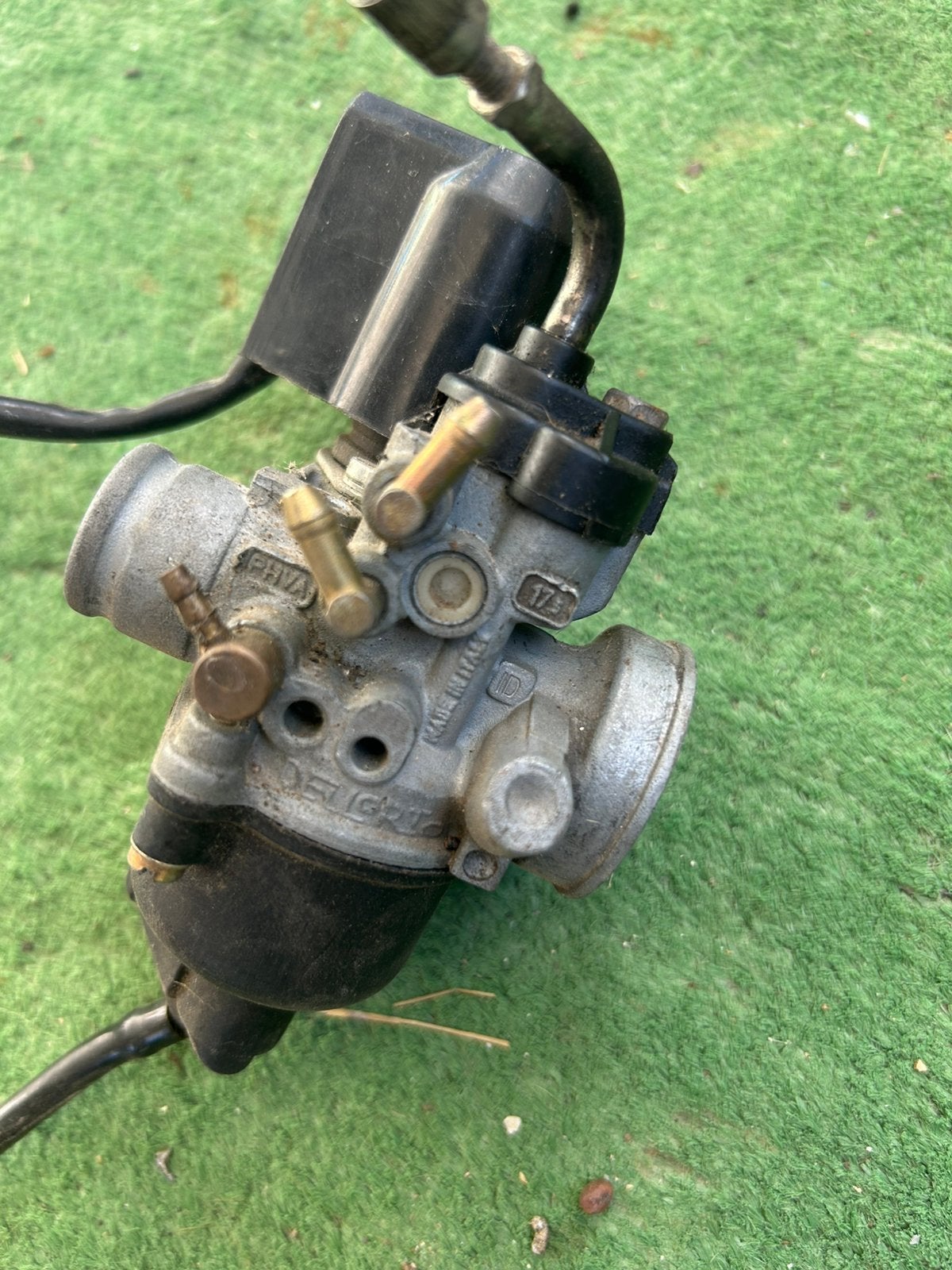 Piaggio zip 17,5 mm dellorto carburateur 2takt onderdelen, Ophalen of Verzenden, Piaggio