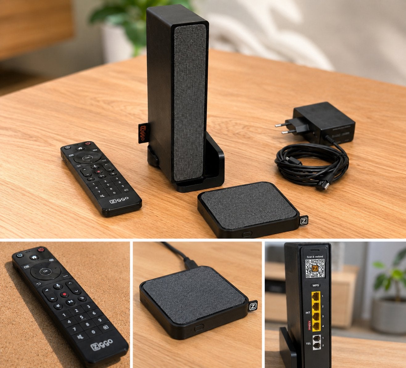 Ziggo SmartWifi & TV Set – Compleet, Ophalen of Verzenden, Zo goed als nieuw, Tv