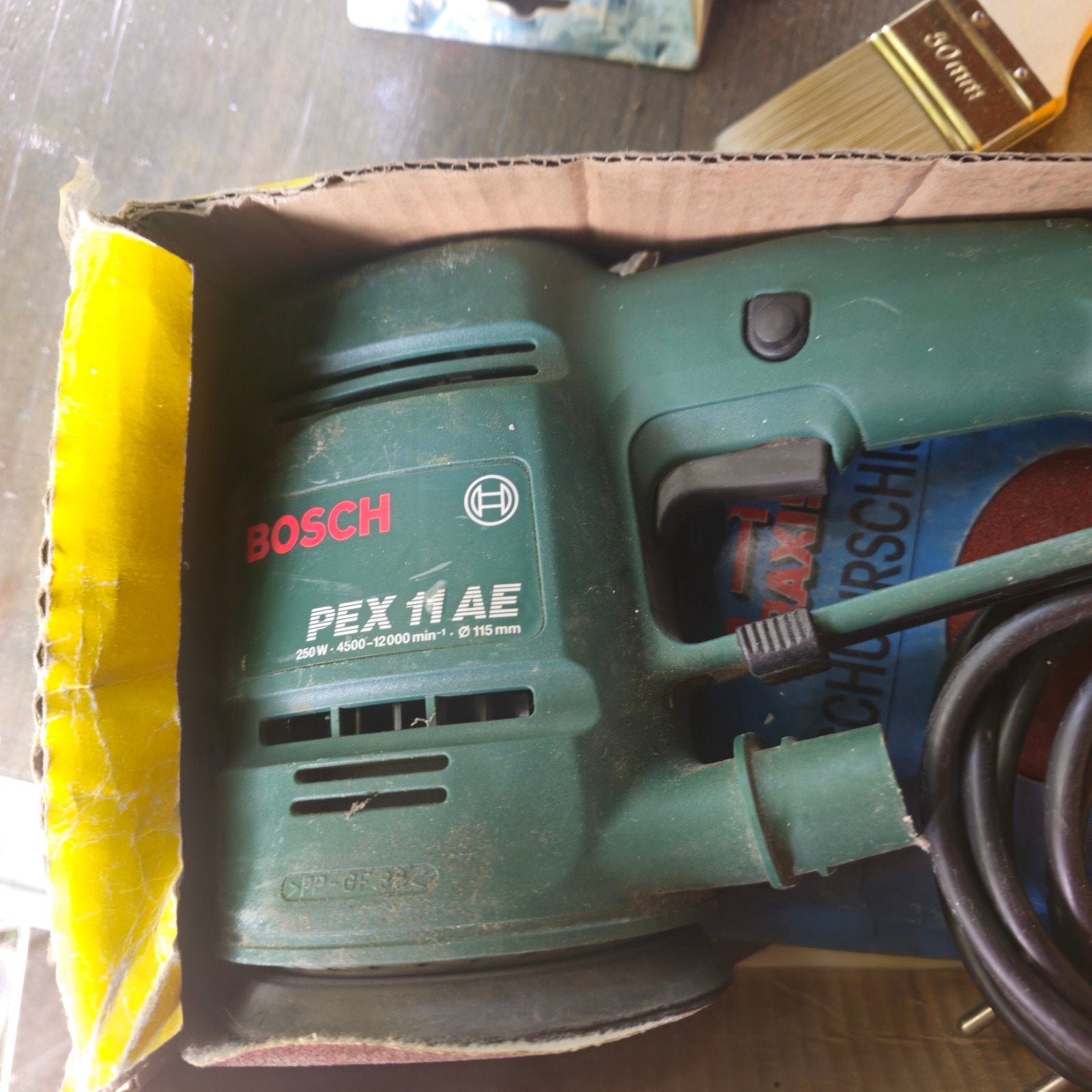 Bosch PEX 11 AE Excentrische Schuurmachine 250W, Ophalen of Verzenden