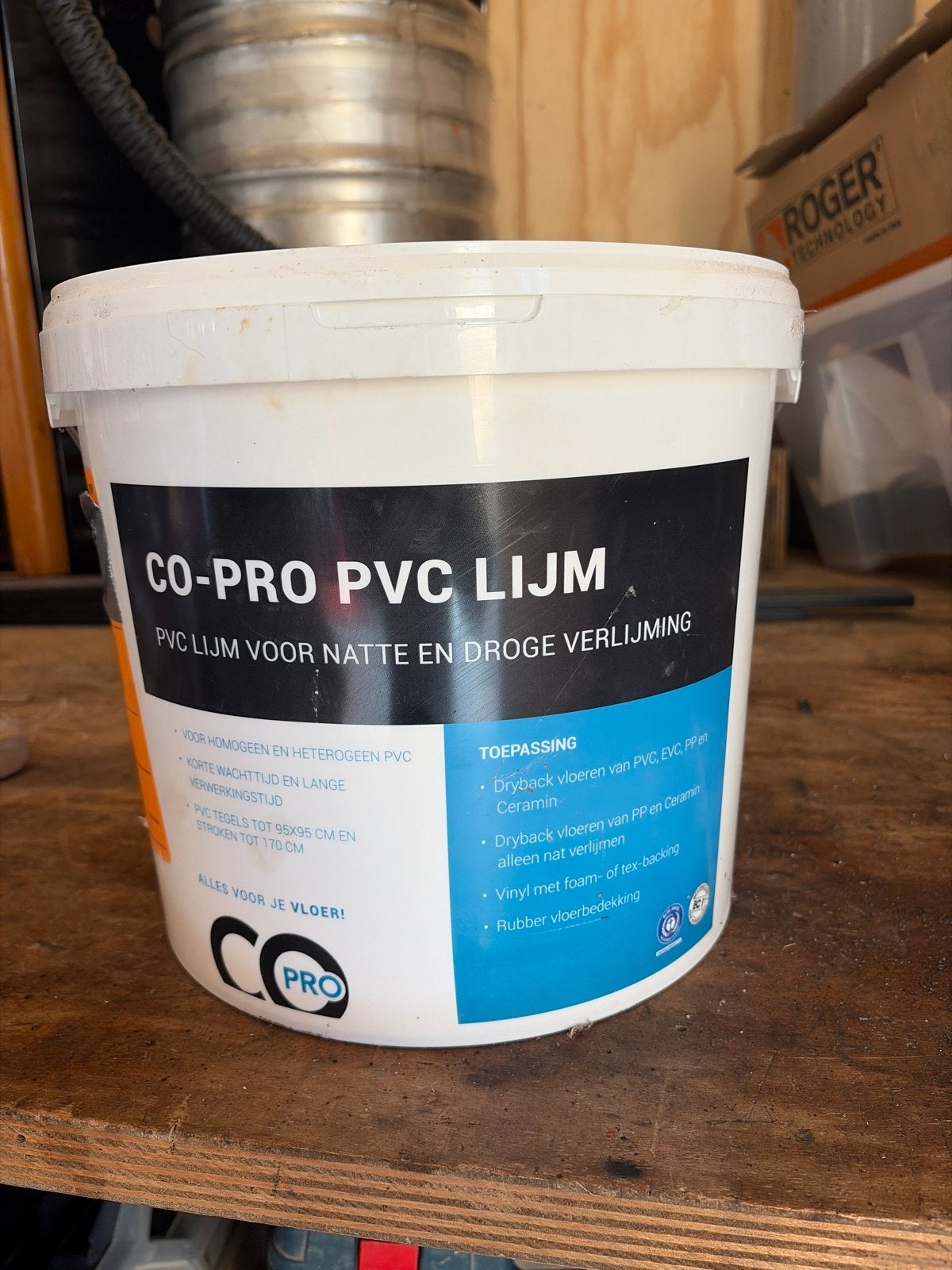 13kg CO-PRO PVC Lijm voor natte en droge verlijming, Ophalen, Nieuw, Kunststof, Overige typen