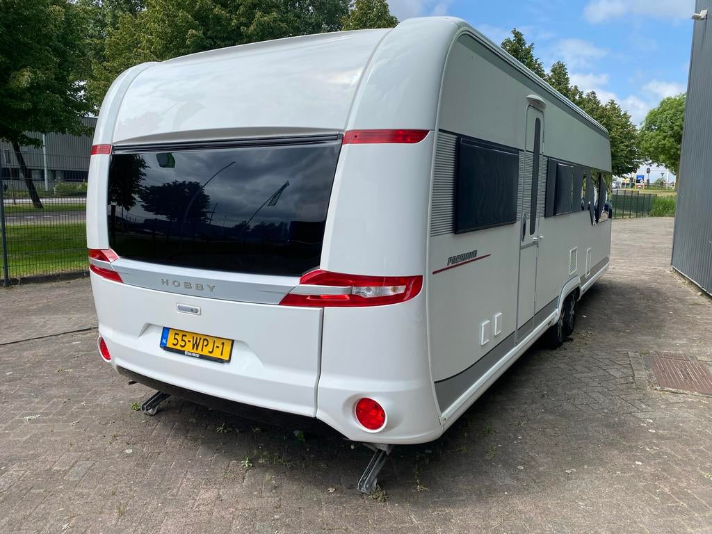 Zeer Mooie Hobby Premium 720 UML Uit November 2016, Caravans en Kamperen, Caravans, Rondzit, Hobby, Particulier, Luifel