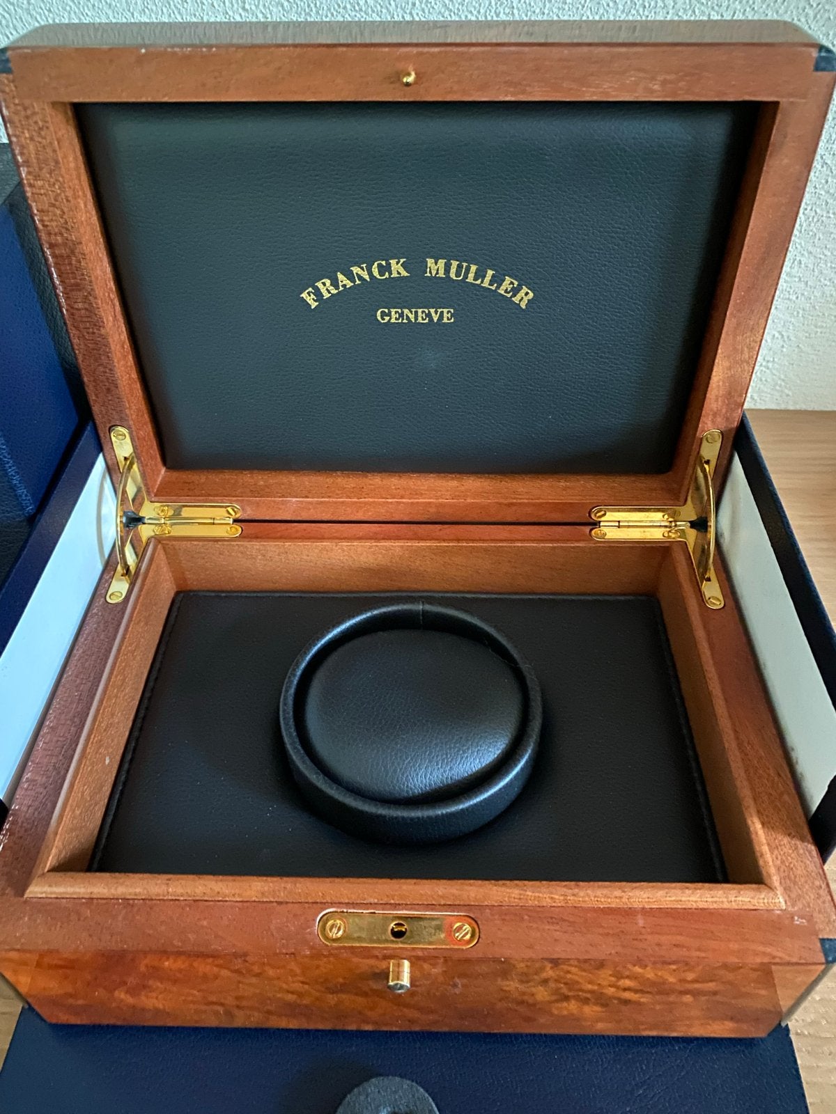 Franck Muller horlogedoos - Luxe houten opbergdoos, Overige merken, Overige materialen, Polshorloge, Ophalen of Verzenden