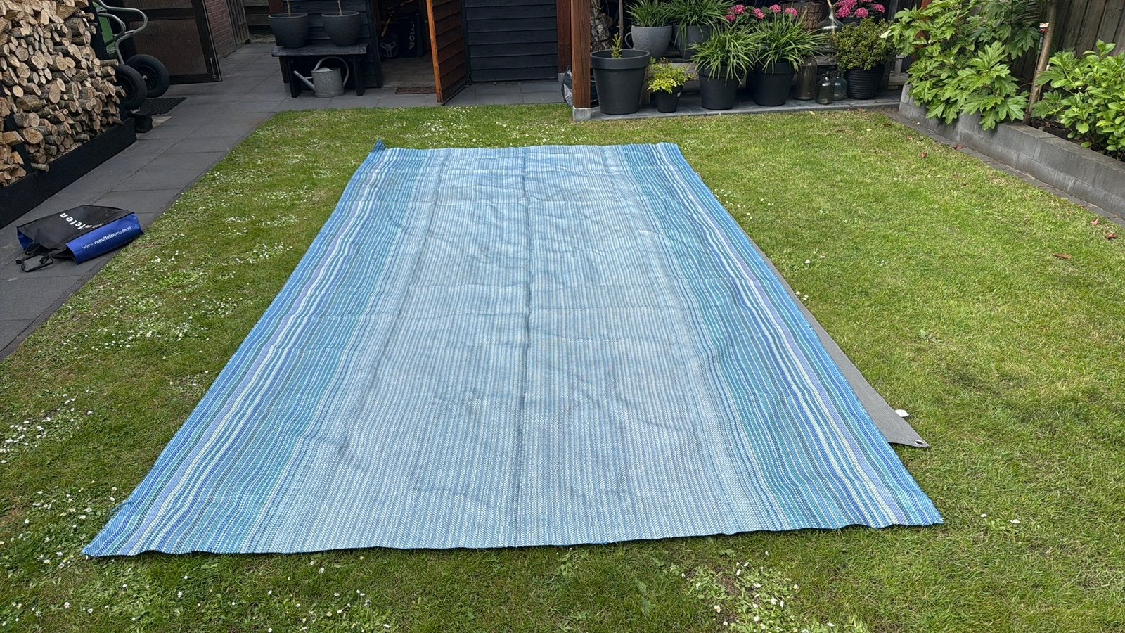 Vloerkleed voor caravan, camper, luifel of voortent., Ophalen, Zo goed als nieuw
