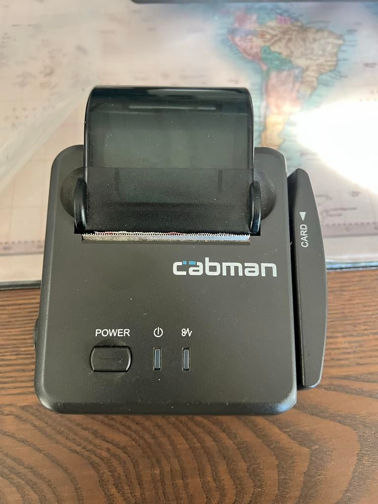 Cabman Mobiele Printer voor Taxi, Ophalen, Zwart-en-wit printen, Gebruikt, Printer
