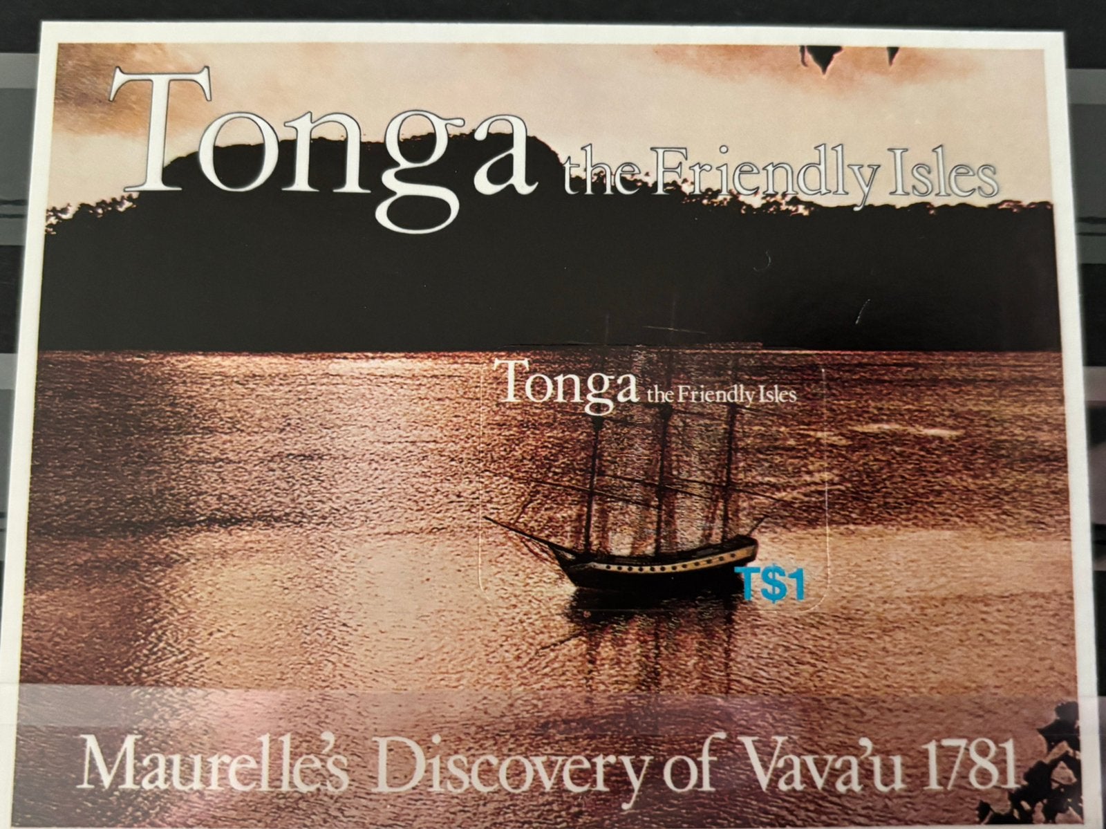 Schip, Tonga 1981, Verzenden, Postfris