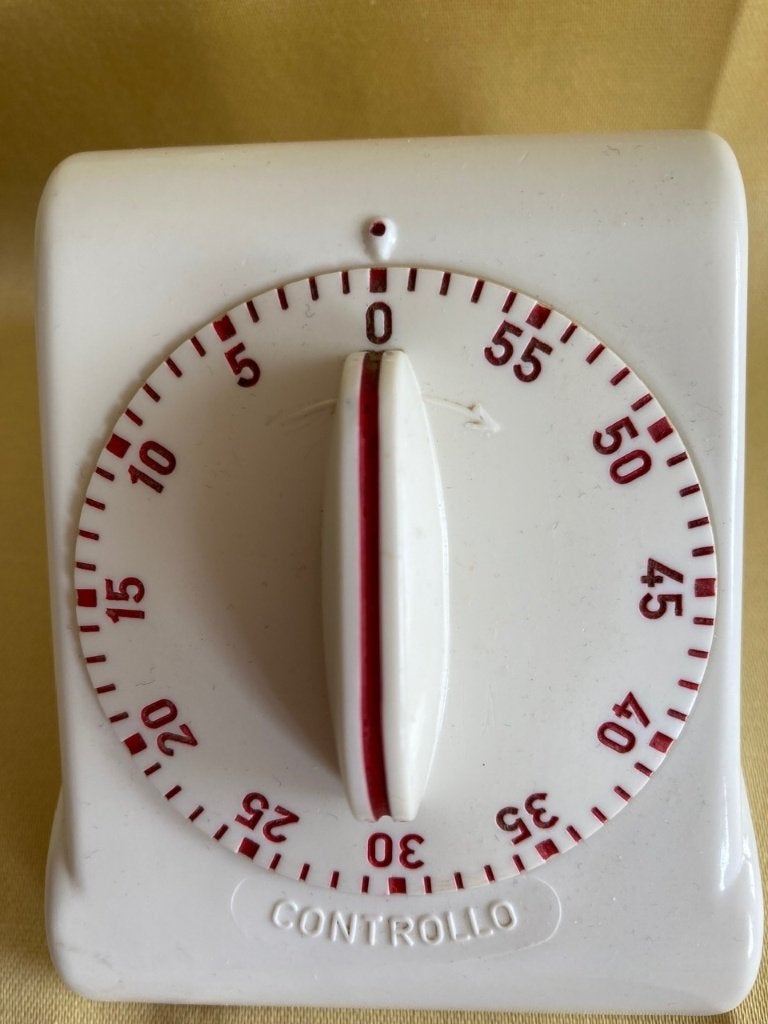 Vintage CONTROLLO kookwekker - werkend, Ophalen