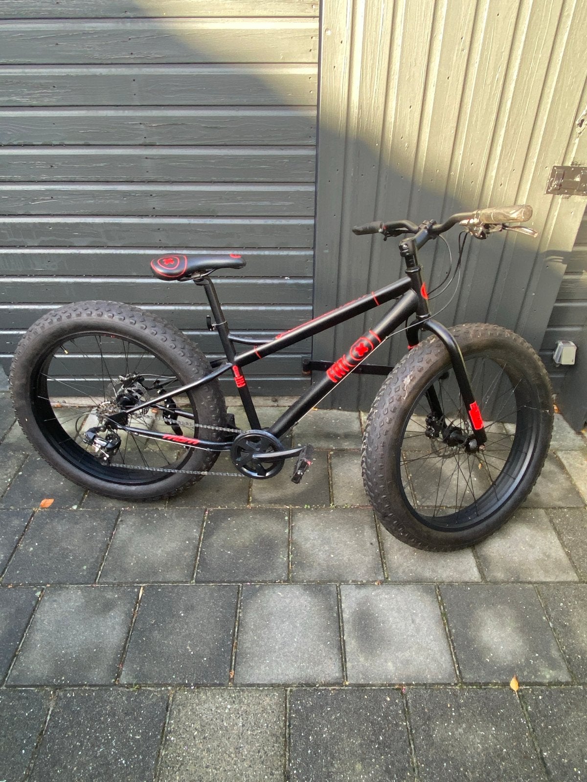 Fatbike 26 inch met 7 versnellingen en schijfremmen, Overige merken, Minder dan 10 versnellingen, Gebruikt, 26 inch