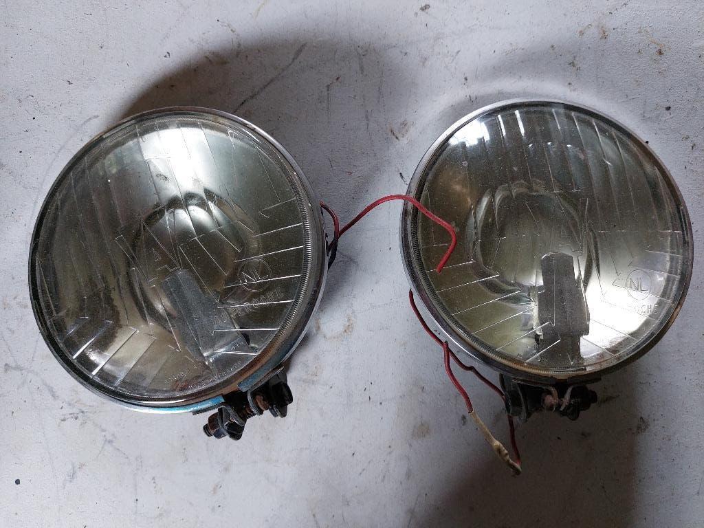 Auterocher koplampen oldtimer, Auto-onderdelen, Ophalen of Verzenden, Gebruikt, Oldtimer onderdelen