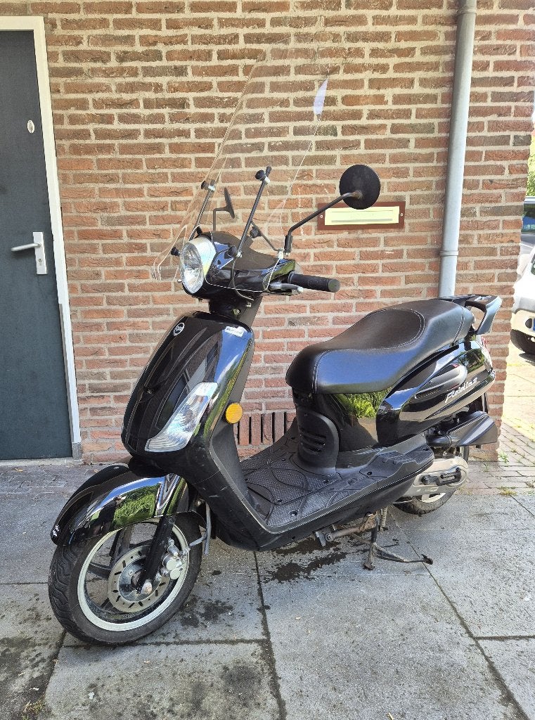 SYM Fiddle 2 (2020) – Geel kenteken, Ophalen, Gebruikt, Maximaal 45 km/u, Benzine