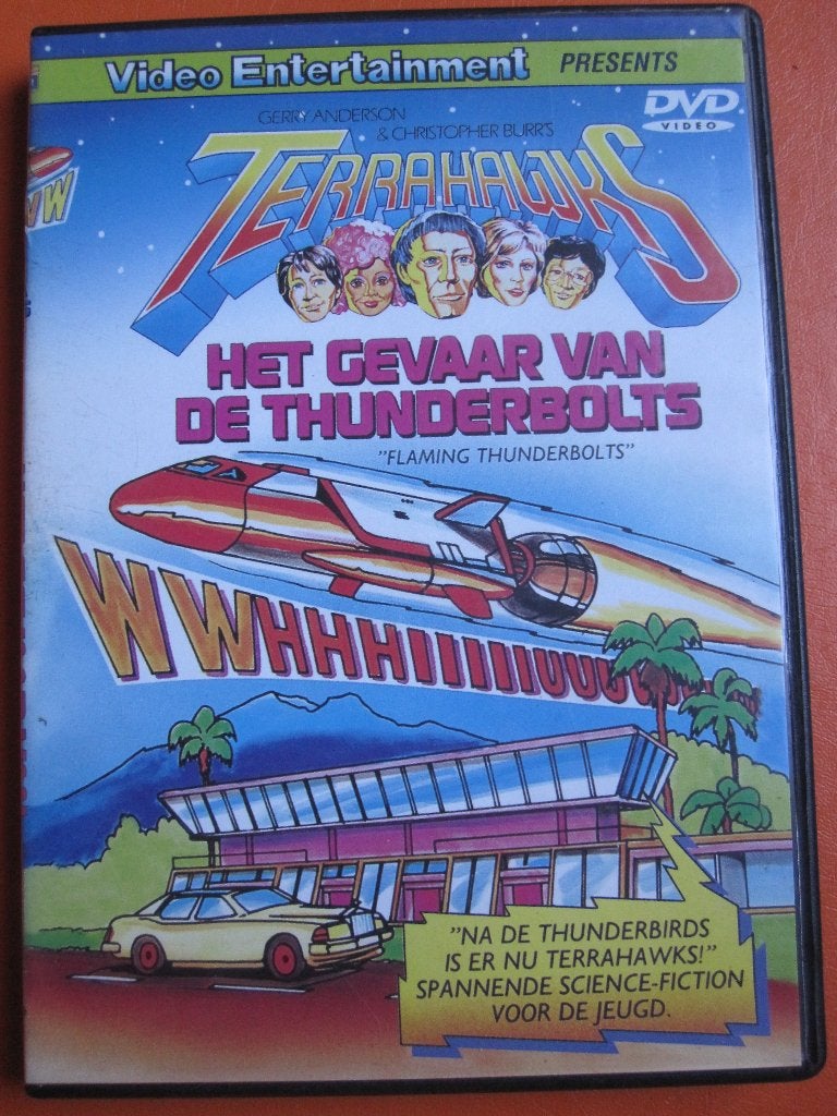 Terrahawks Het gevaar van de Thunderbolts (1983), Engels, Tekenfilm, Nederlands, Ophalen of Verzenden