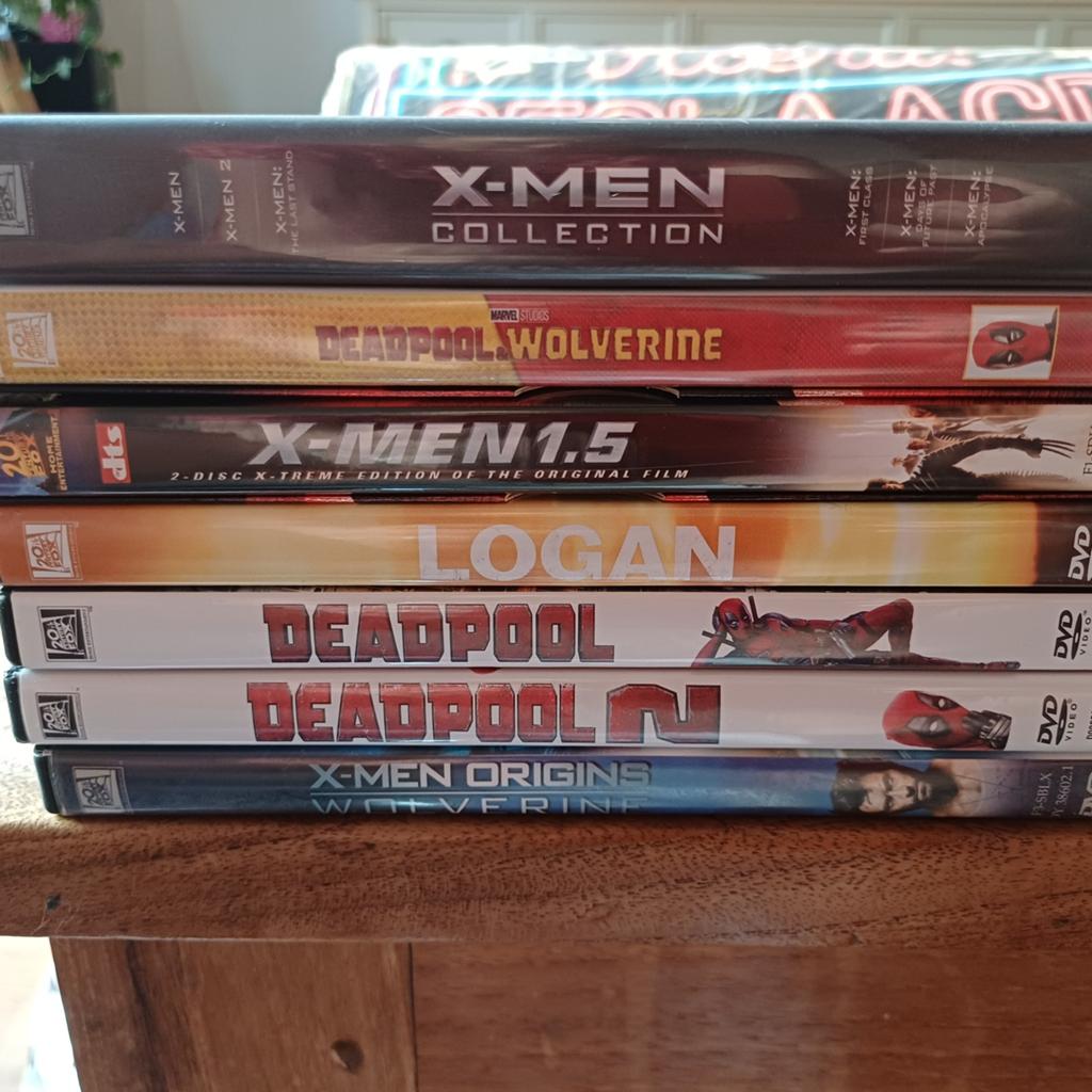 Alle X-Men films op dvd, Cd's en Dvd's, Dvd's | Science Fiction en Fantasy, Boxset, Ophalen of Verzenden, Zo goed als nieuw, Science Fiction