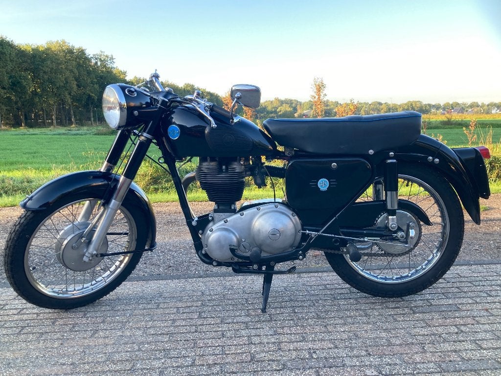 AJS 18S (500 cc) bouwjaar 1957 in top staat, Motoren, 1 cilinder, 500 cc