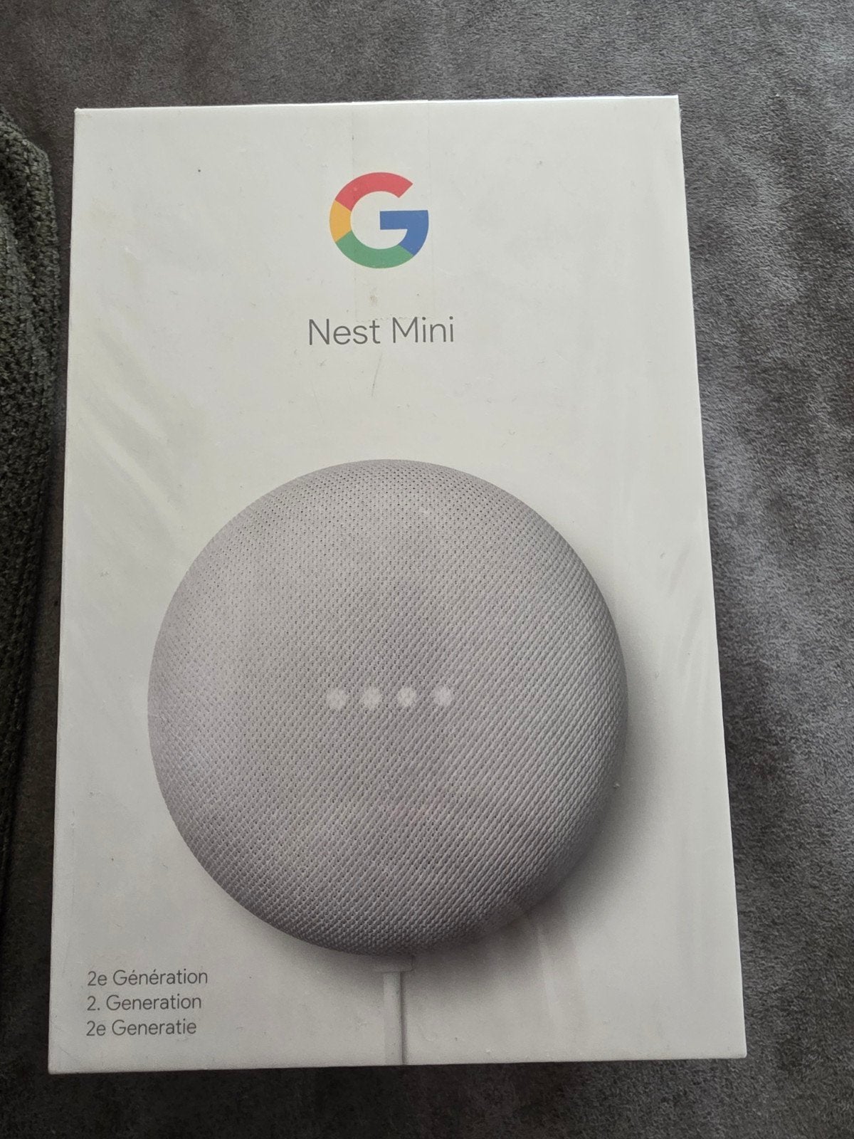 Nieuw Google Nest Mini (ongeopend), Audio, Tv en Foto, Mediaspelers, Ophalen of Verzenden
