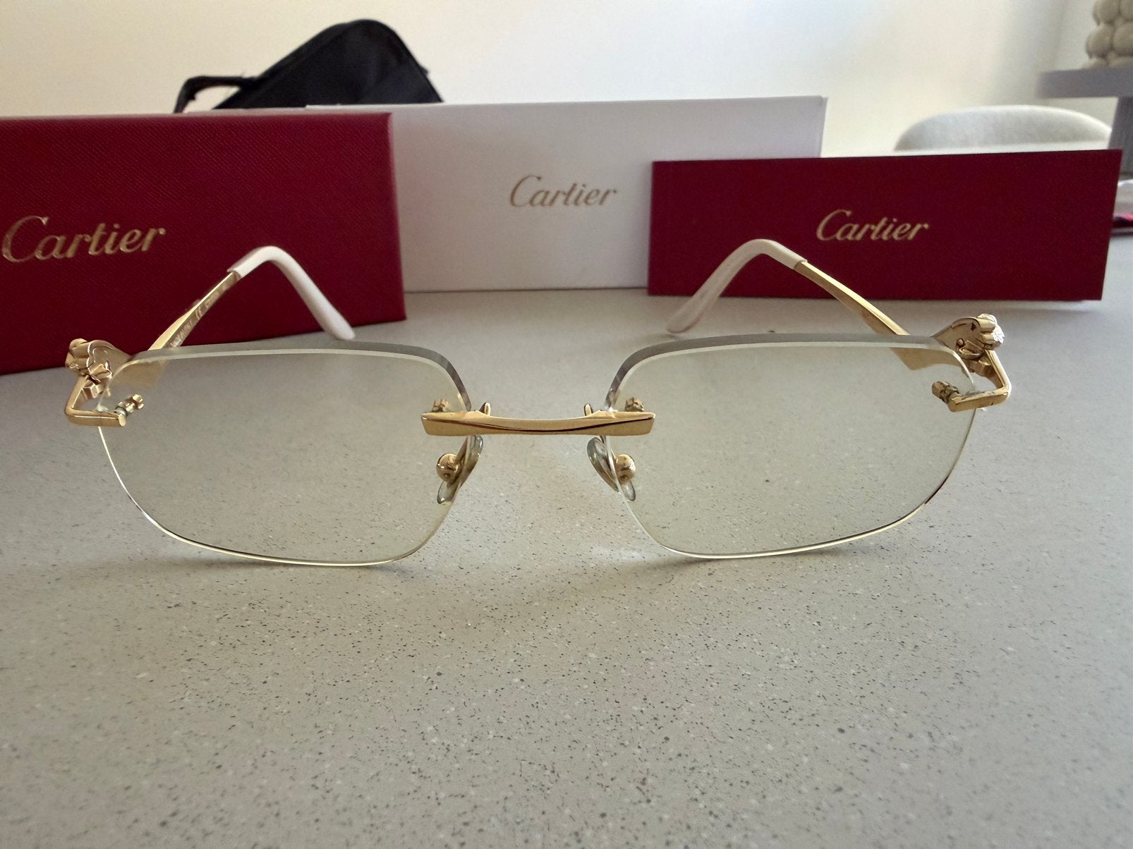 Cartier panthere, Overige merken, Blauw, Ophalen of Verzenden, Zo goed als nieuw