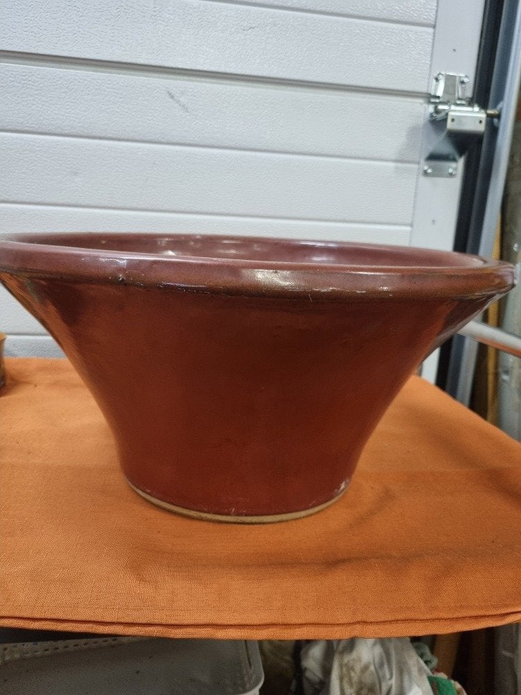 bloempot schaal groot zwaar voor buiten, Tuin en Terras, Bloempotten, Ophalen of Verzenden, 'T Olde Gre-j, Info@toldegrej.nl, Endepoelstraat 20f Didam