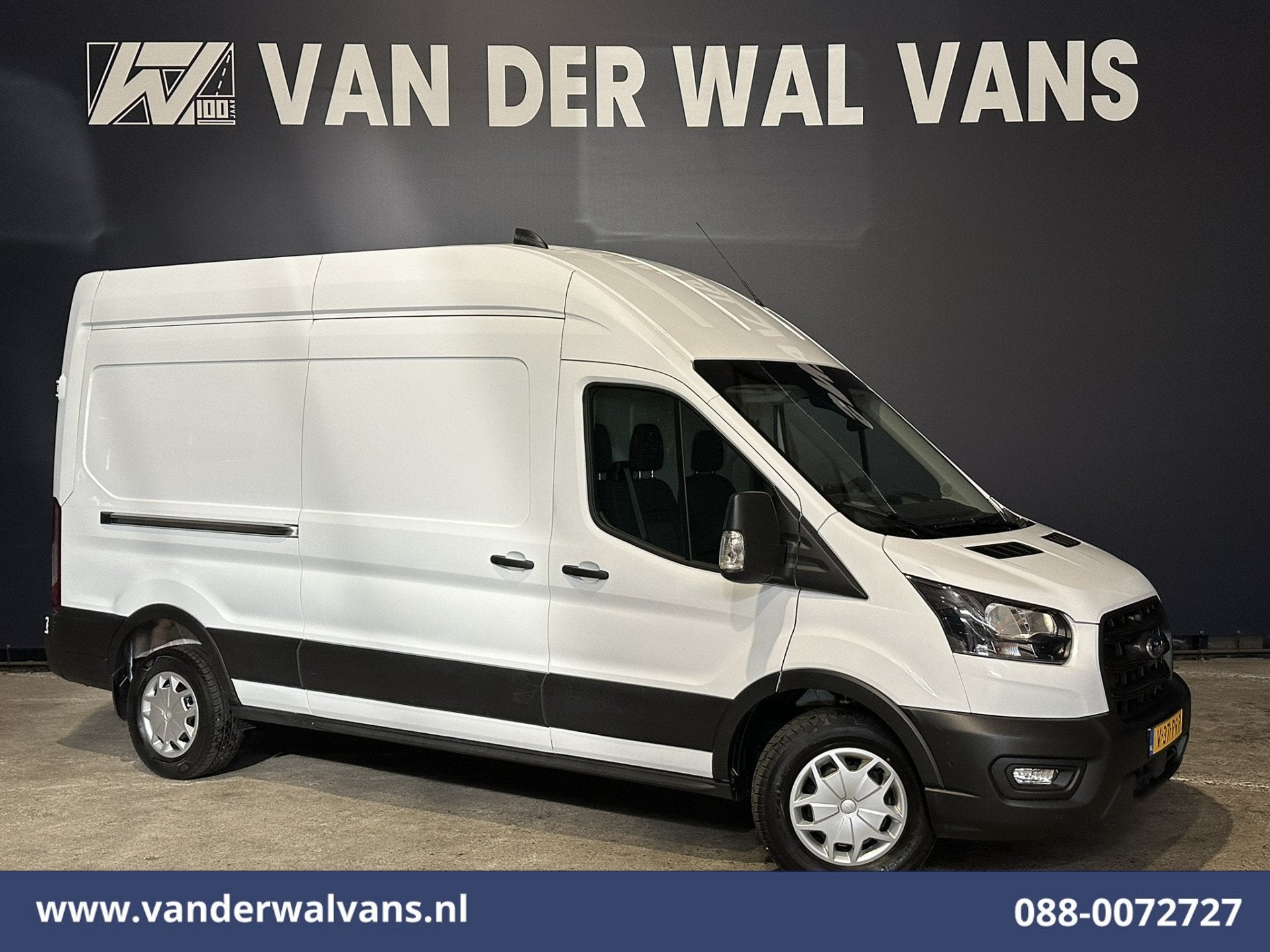 Ford Transit 2.0 TDCI 130pk L3H3 Euro6 Airco | Camera | Appl, Voorwielaandrijving, Dealer onderhouden, Stof, 4 cilinders