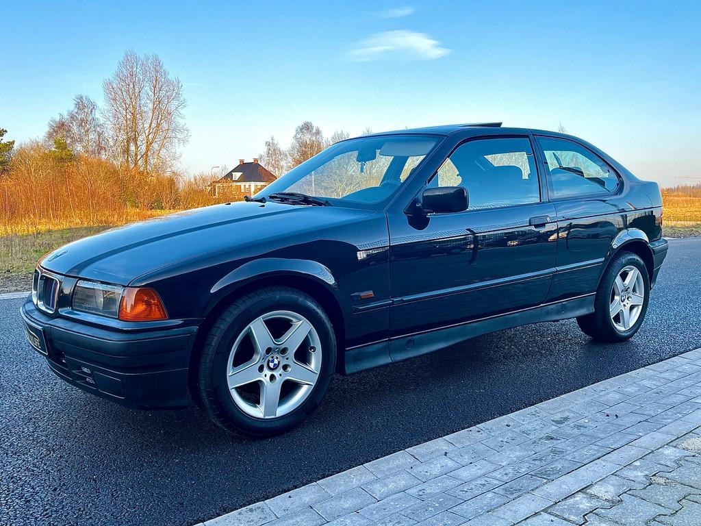 BMW 3-serie Compact 316i ( Automaat ), Auto's, Automaat, Gebruikt, Zwart, Bedrijf