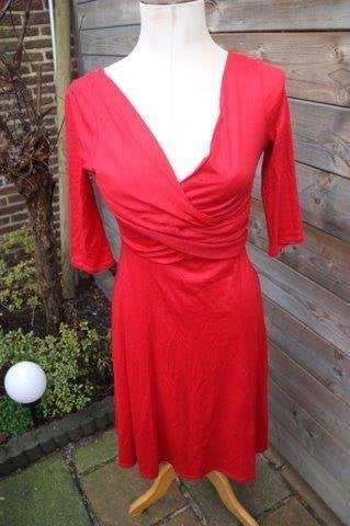 Jurk rood Laurel mt 38 Winter Vaste prijs OPRUIMING, Kleding | Dames, Jurken, Maat 38/40 (M), Ophalen of Verzenden, Zo goed als nieuw