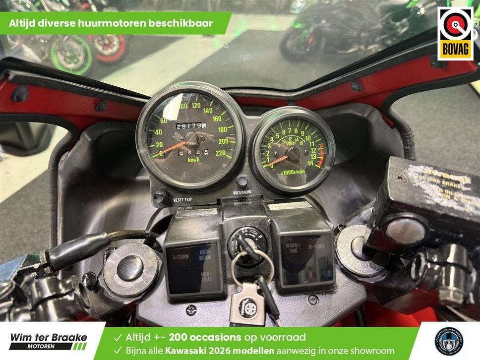 Kawasaki GPZ 400 (bj 1996) 29.179 km, 4 cilinders, Motorrijbewijs A, Bedrijf, Onbekend