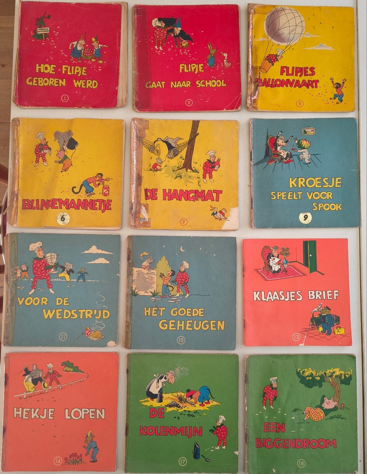 25 originele Flipje boekjes (diverse nummers), Meerdere stripboeken, Ophalen of Verzenden, Gelezen, Flipje