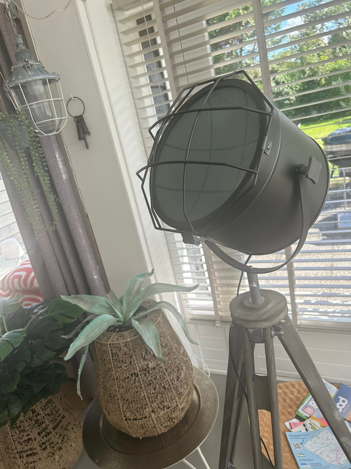 Regisseurslamp, lamp op statief, Ophalen, Zo goed als nieuw, 150 tot 200 cm