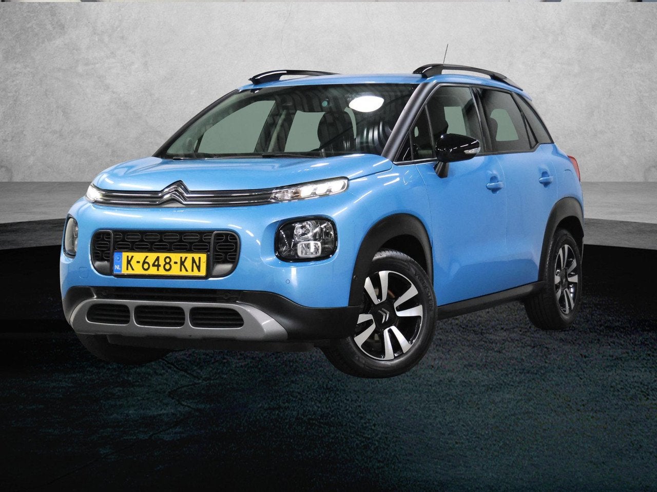 Citroën C3 Aircross 1.2 110PK S&S Shine | 1ste eigenaar | A, 1199 cc, Blauw, Origineel Nederlands, Bedrijf