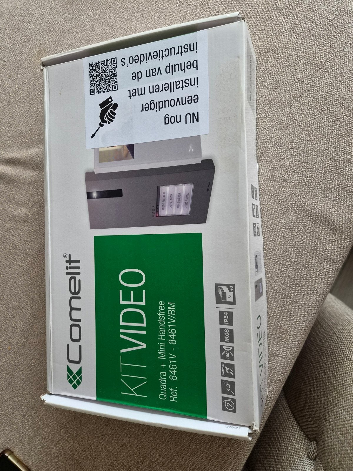 Video Intercom Kit, Doe-het-zelf en Verbouw, Beweging, Nieuw, Ophalen of Verzenden, Compleet systeem