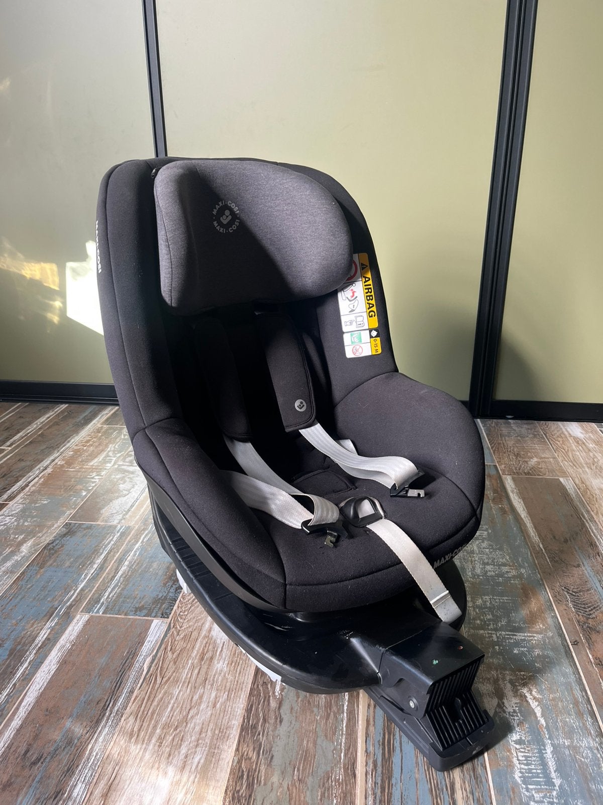 Autostoel met base., Kinderen en Baby's, Autostoeltjes, Ophalen, Zo goed als nieuw, Isofix, 0 t/m 13 kg