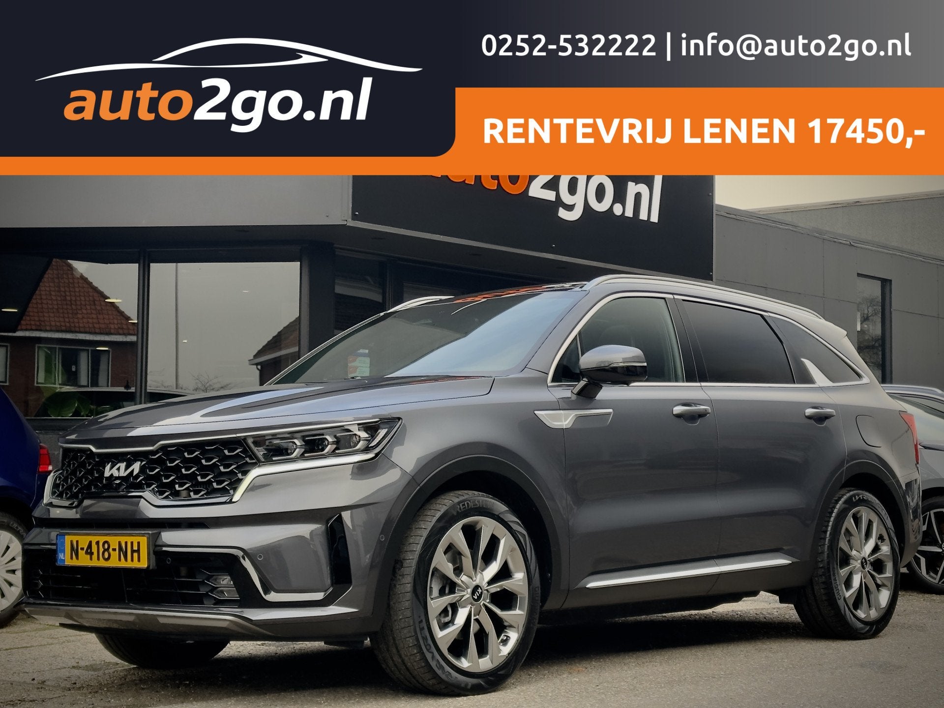 Kia Sorento 1.6 T-GDI Hybrid 7PERS AUT6 EXECUTIVE PANODAK DE, Gebruikt, 4 cilinders, Hybride Elektrisch/Benzine, 1758 kg