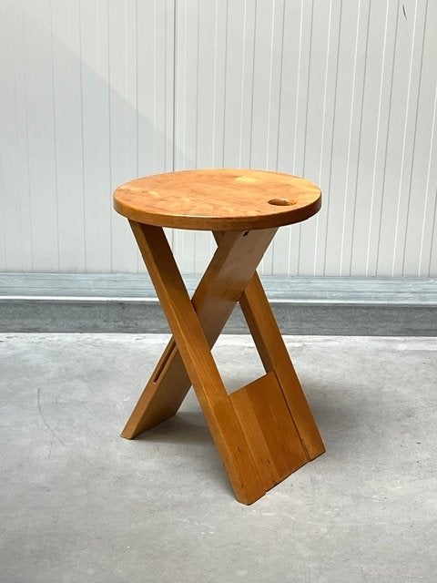 Suzy kruk Adrian Reed krukje vintage klapkruk design stool, Gebruikt, ., Ophalen of Verzenden, .