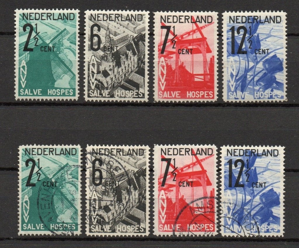 K415 ANVV zegels NVPH 244 / 247, Ophalen of Verzenden