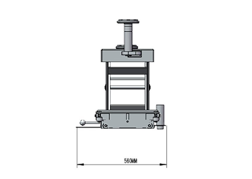 Mobiele krik 2T manueel voor 4-kolomsbrug MW Tools, Ophalen, Nieuw, Hydraulisch, Garagekrik