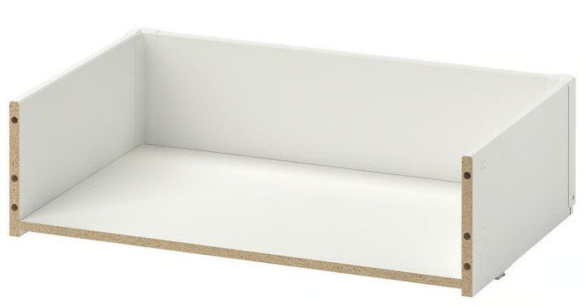 Ikea Ladefront (Wit) + Ladeframe (VÄSTERVIKEN), Ophalen, Gebruikt, Wit, 50 tot 100 cm