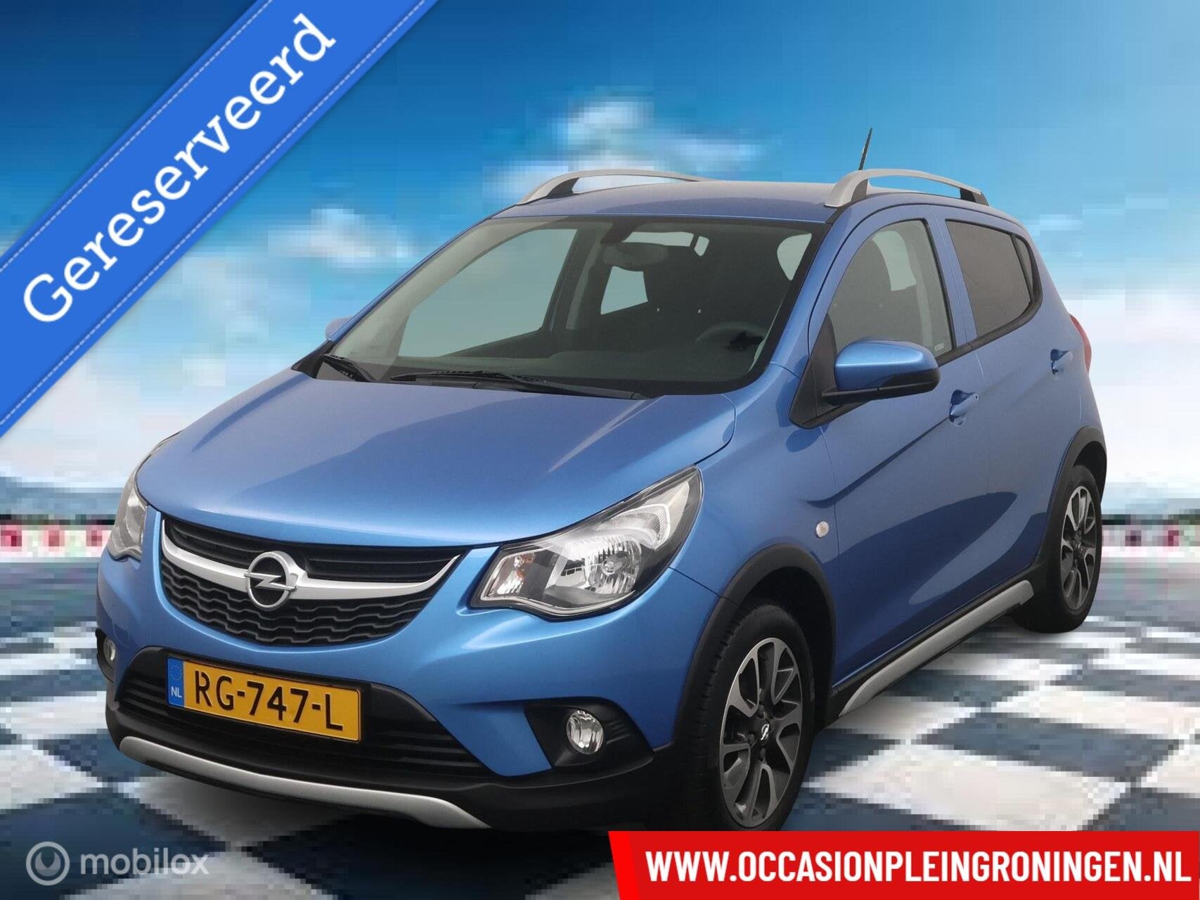 Opel KARL 1.0 Rocks Online Edition, Auto's, Opel, Voorwielaandrijving, 839 kg, Gebruikt, Euro 6