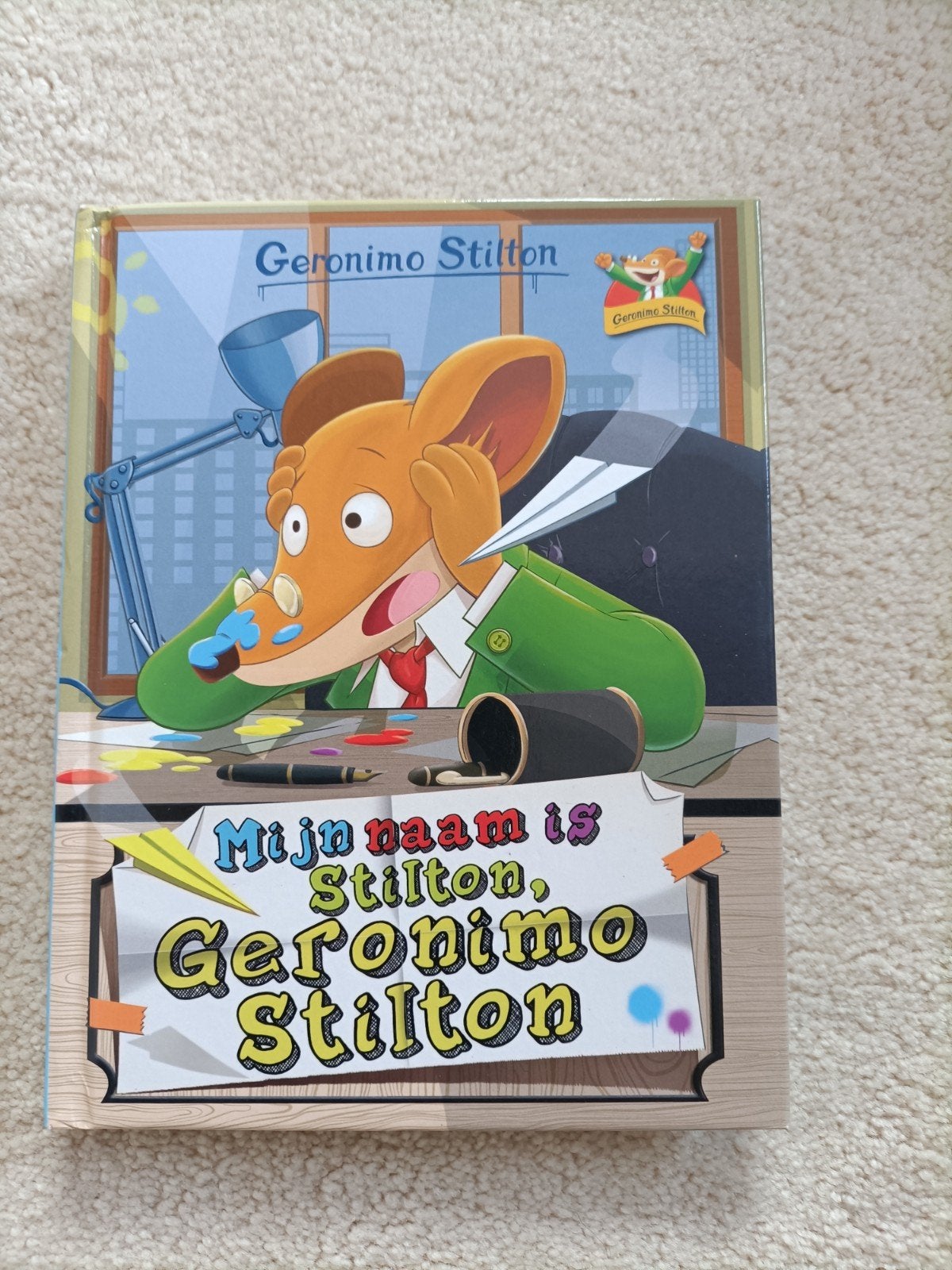Geronimo Stilton boek, Boeken, Ophalen of Verzenden, Zo goed als nieuw, Fictie algemeen