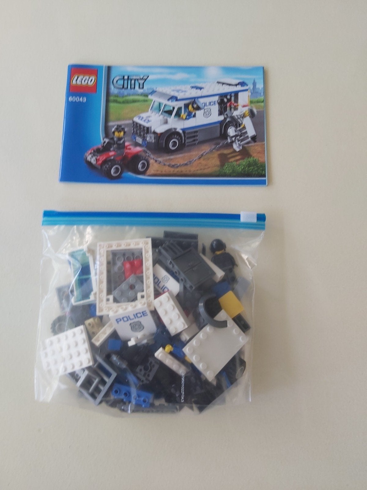 Lego City 60043 Boeventransport, Kinderen en Baby's, Speelgoed | Duplo en Lego, Compleet, City, Lego, Ophalen of Verzenden
