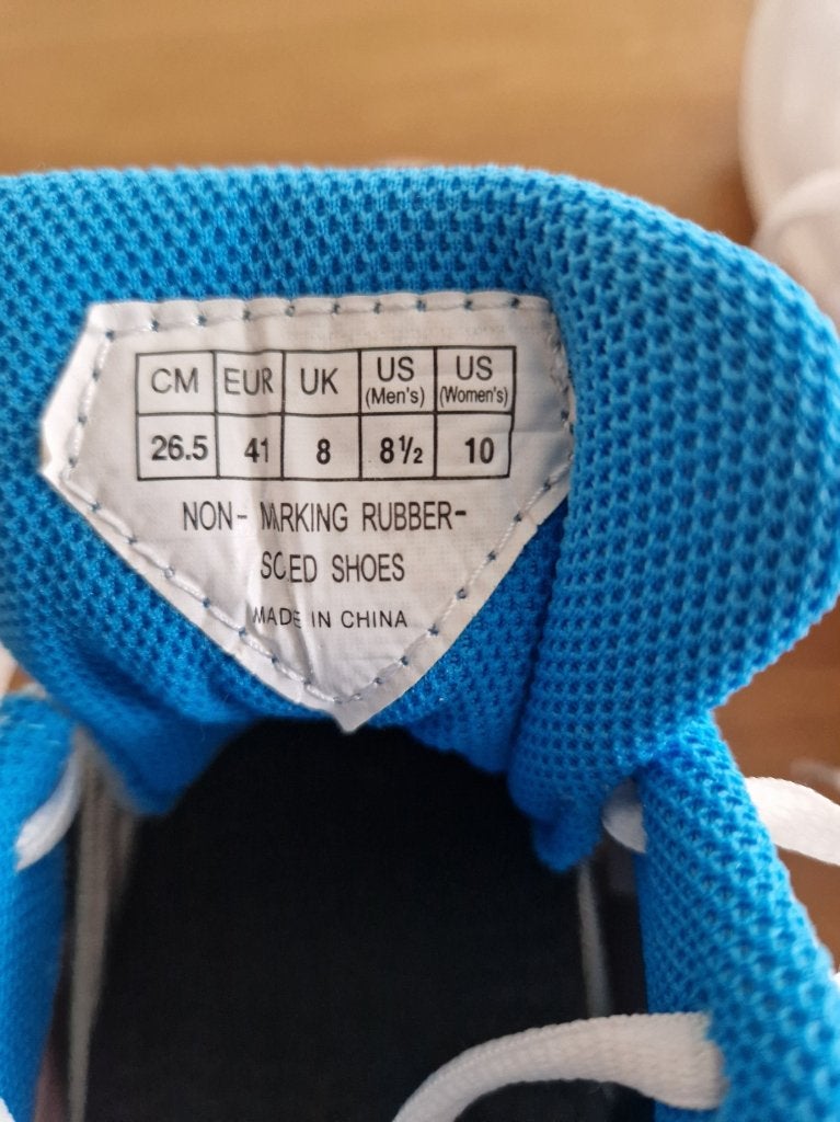 Te koop badmintonschoenen., Sport en Fitness, Ophalen of Verzenden, Zo goed als nieuw
