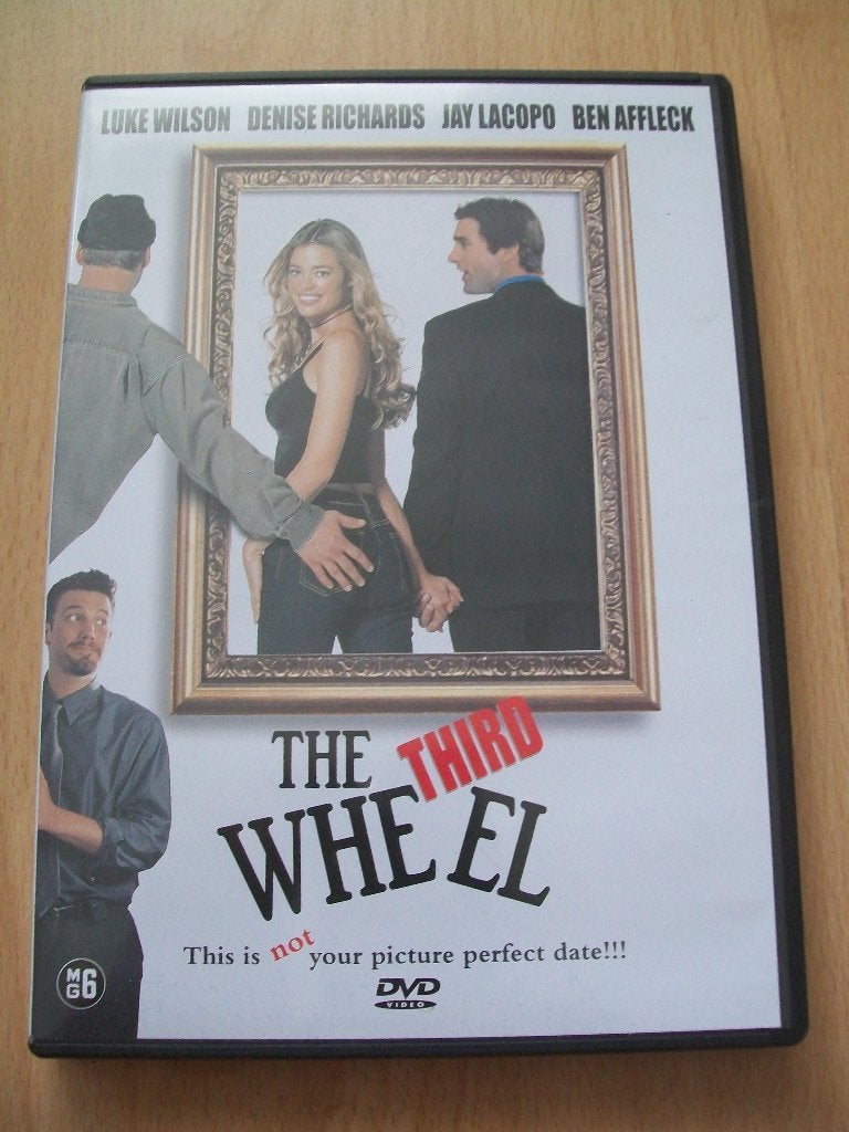 DVD The Third Wheel Luke Wilson Denise Richards Ben Affleck, Cd's en Dvd's, Vanaf 6 jaar, Ophalen of Verzenden, Zo goed als nieuw