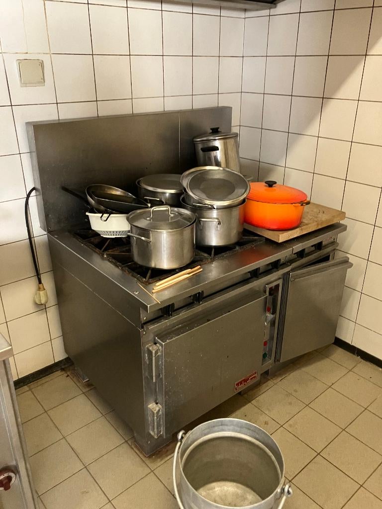 gasfornuis gas fornuis 92x1m20 hoogte: 85, Ophalen, Gebruikt, 60 cm of meer, Gas