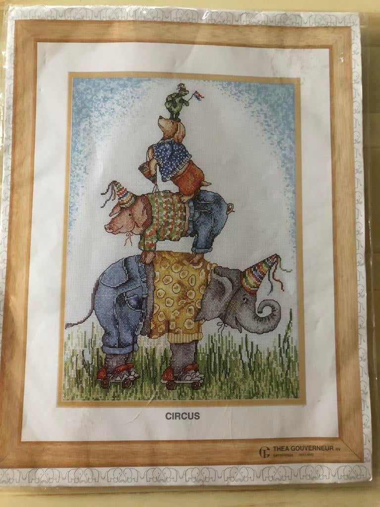 Borduurpakket Thau Gouverneur, Ophalen of Verzenden, Nieuw, Borduurpakket