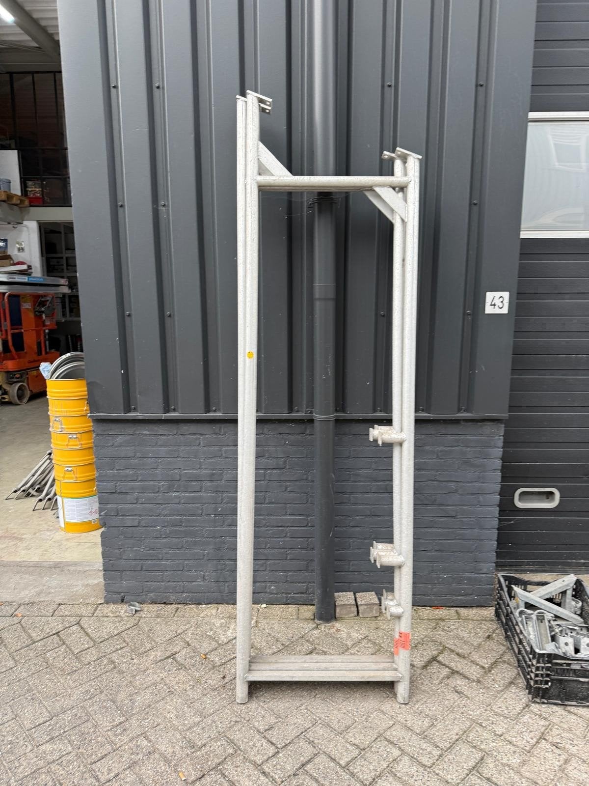 Layher Steiger onderdeel - Gebruikt, Doe-het-zelf en Verbouw, Steigers, Ophalen, Gebruikt, Overige typen, 2 tot 5 meter