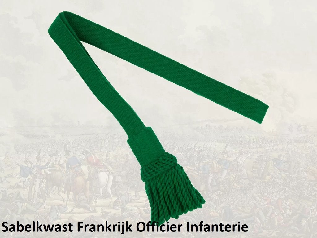 Sabel,Kwast,Knoop,Frankrijk,Officier,Infanterie, Verzenden, Landmacht, Overige gebieden, Zwaard of Sabel