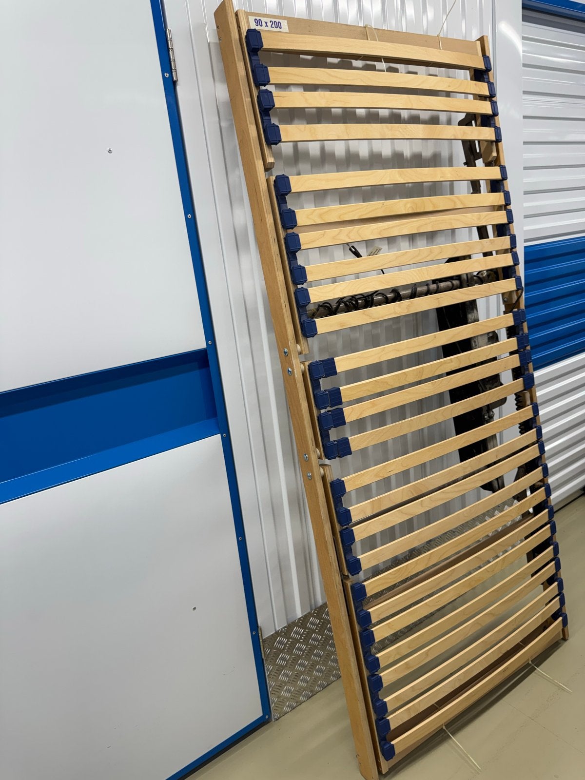Twee elektrische lattenbodems 90x200cm, Ophalen, Gebruikt, 90 cm, Eenpersoons
