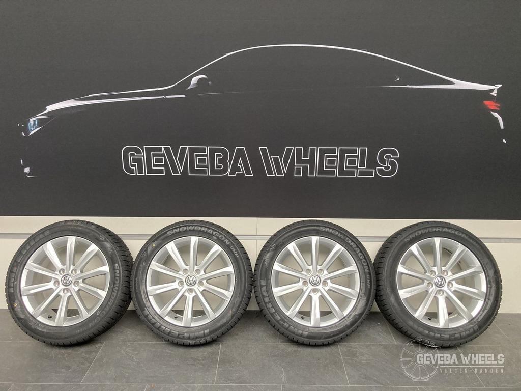 17” originele Volkswagen Passat B7 B8 velgen + winterbanden, Auto-onderdelen, Banden en Velgen, -, -, Banden en Velgen, 17 inch