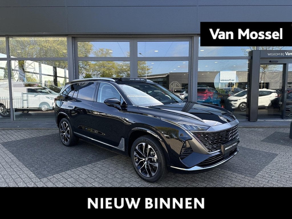 MG MGS9 1.5 Premium Plug-in Hybrid | Panorama Schuifdak | El, 12 maanden, 4 cilinders, Zwart, Bedrijf