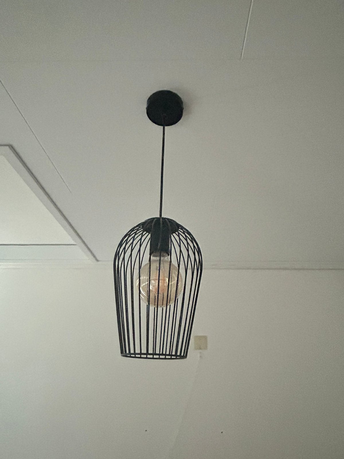 3 zwarte lampen, Ophalen, Zwart, Zo goed als nieuw