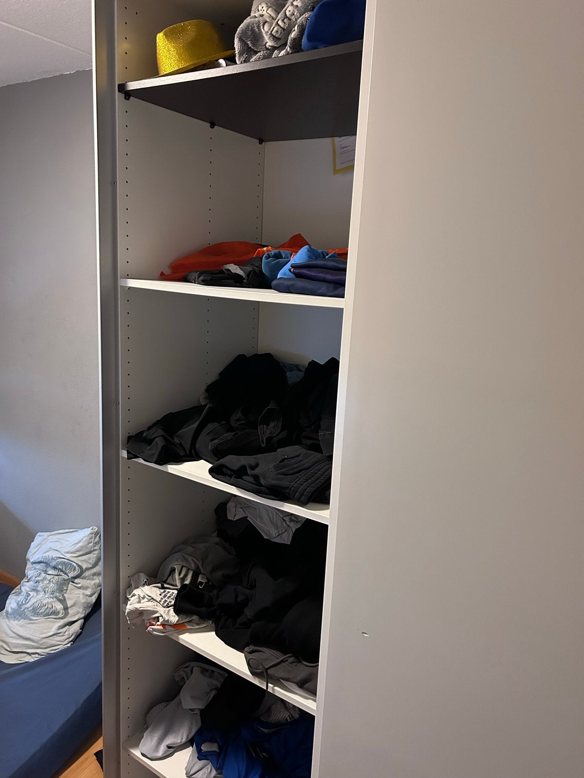 IKEA PAX kledingkast met planken en hangruimte, Met plank(en), Gebruikt, 100 tot 150 cm, 200 cm of meer