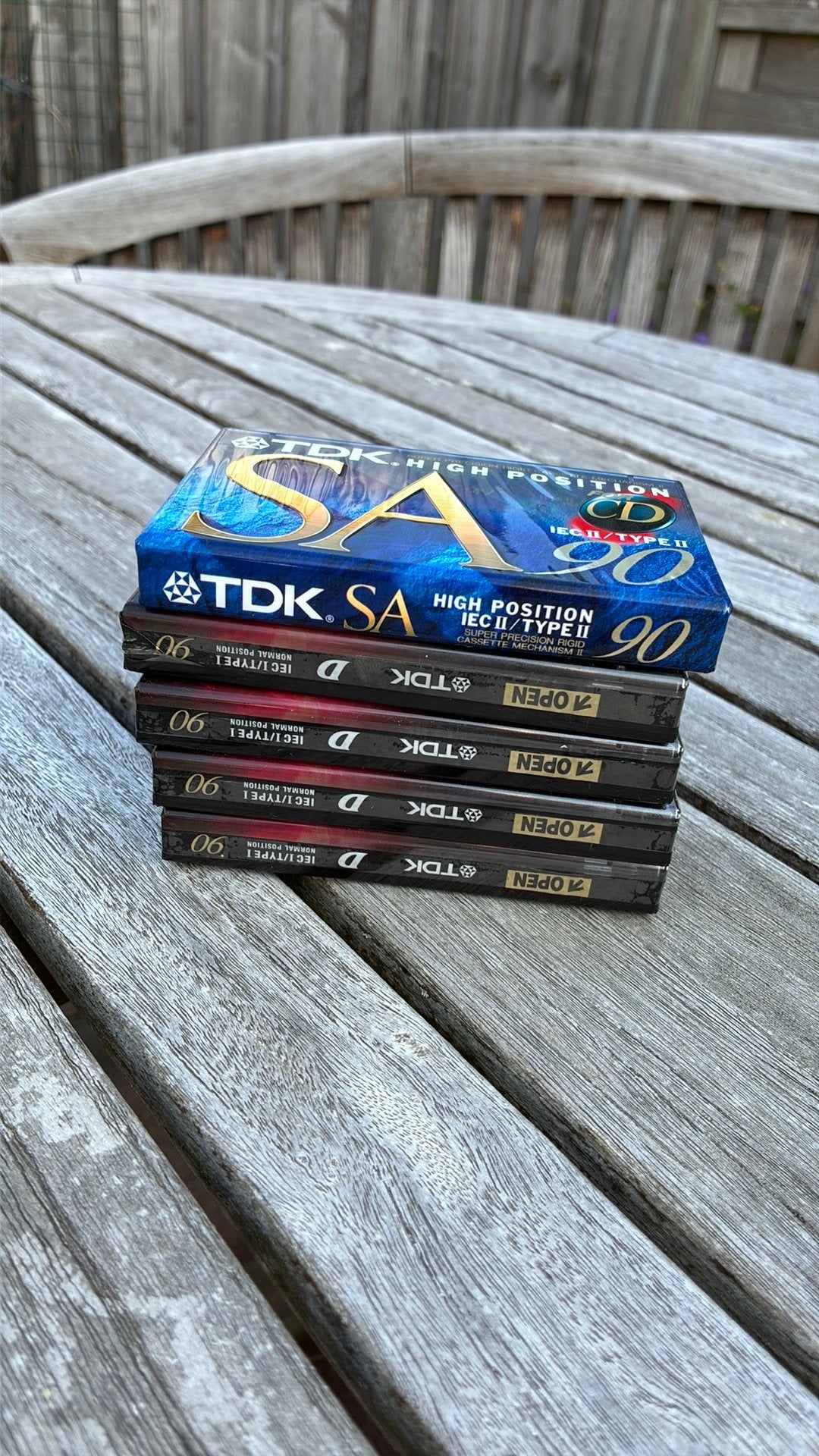 TDK cassette bandjes, Ophalen of Verzenden, Zo goed als nieuw