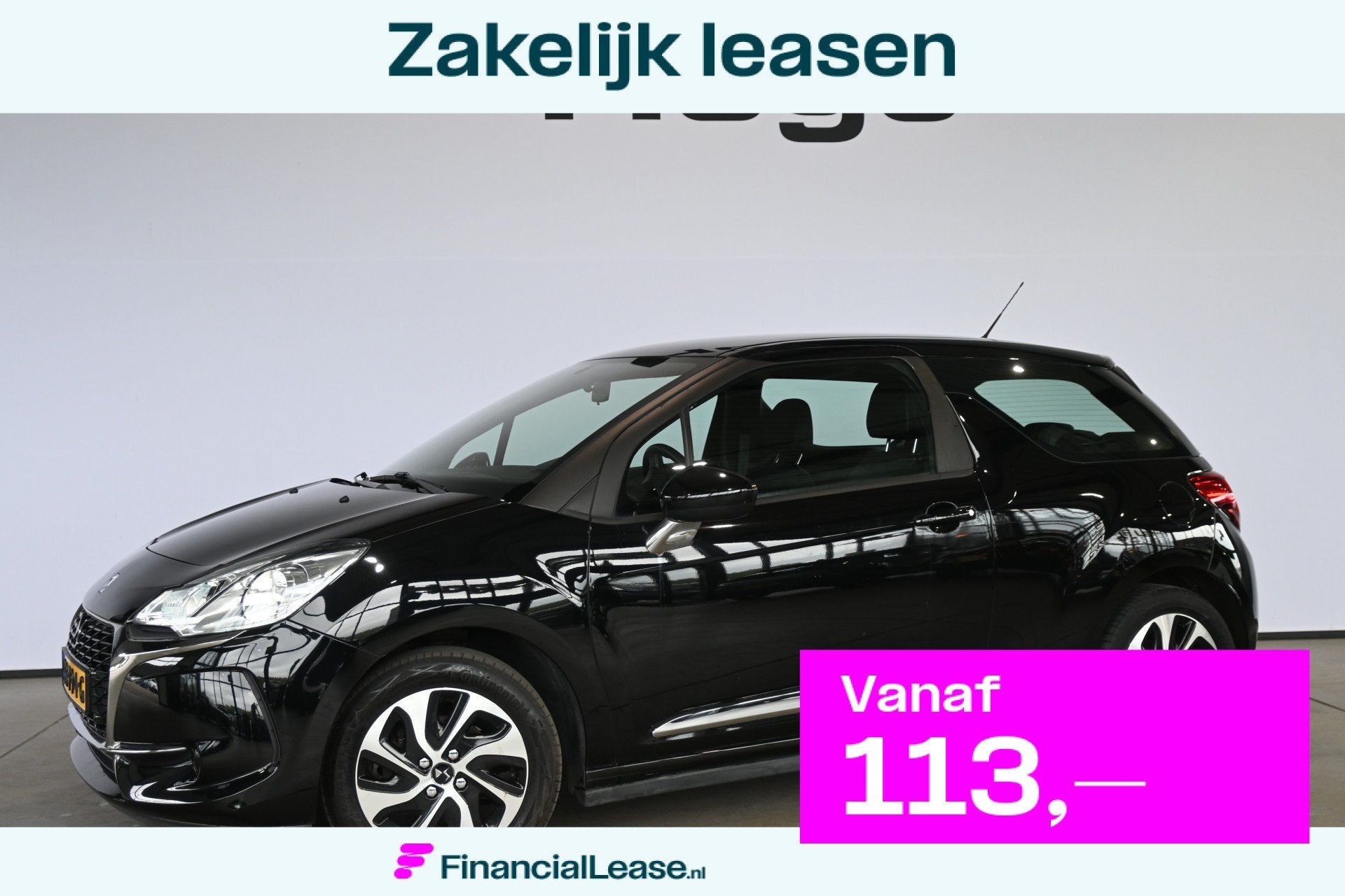 Citroën DS3 DS So Chic Airco Cruise Control LED Rijklaaprij, Voorwielaandrijving, Stof, Gebruikt, 1199 cc