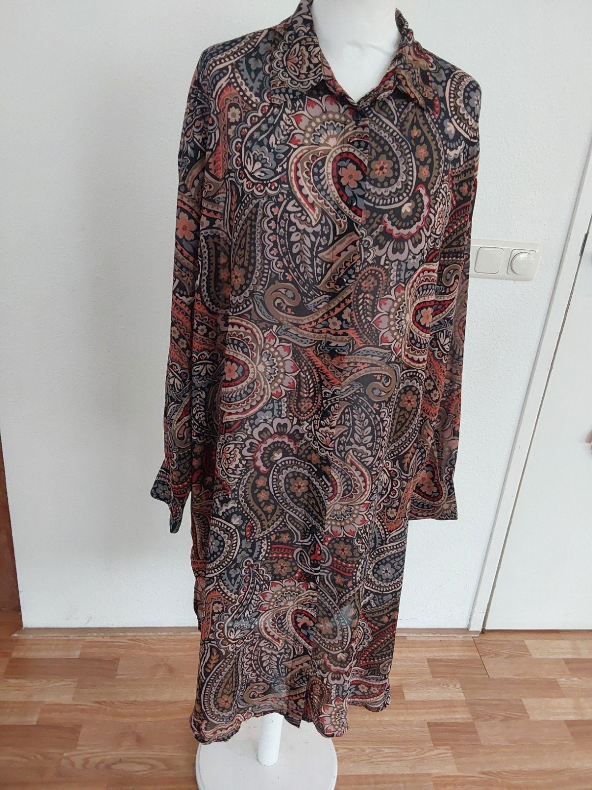Prachtige lange blouse van Norah maat 42 met leuke print, Norah, Verzenden, Zo goed als nieuw
